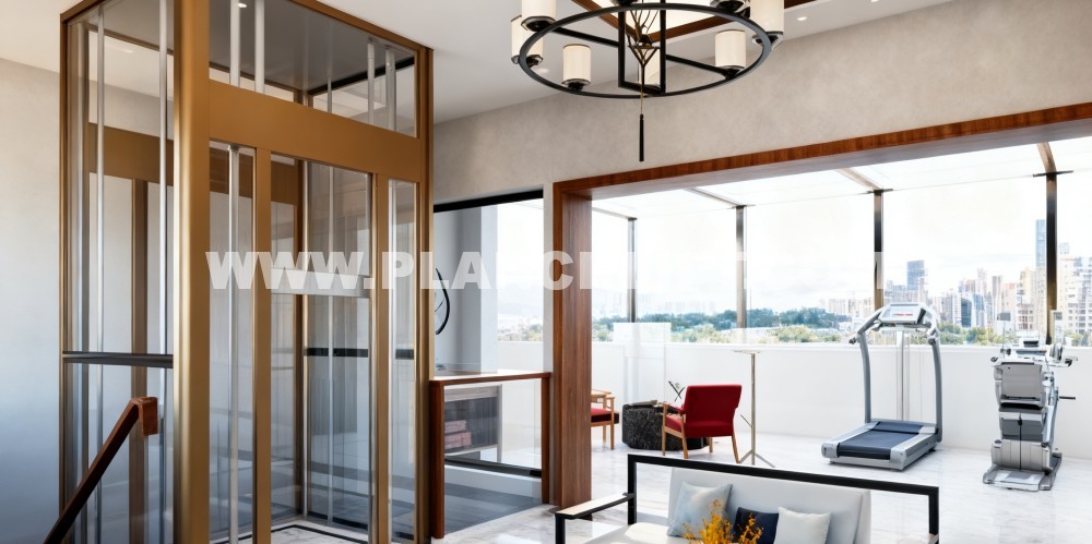 Residential Elevator Quiet and Comfortable Ride